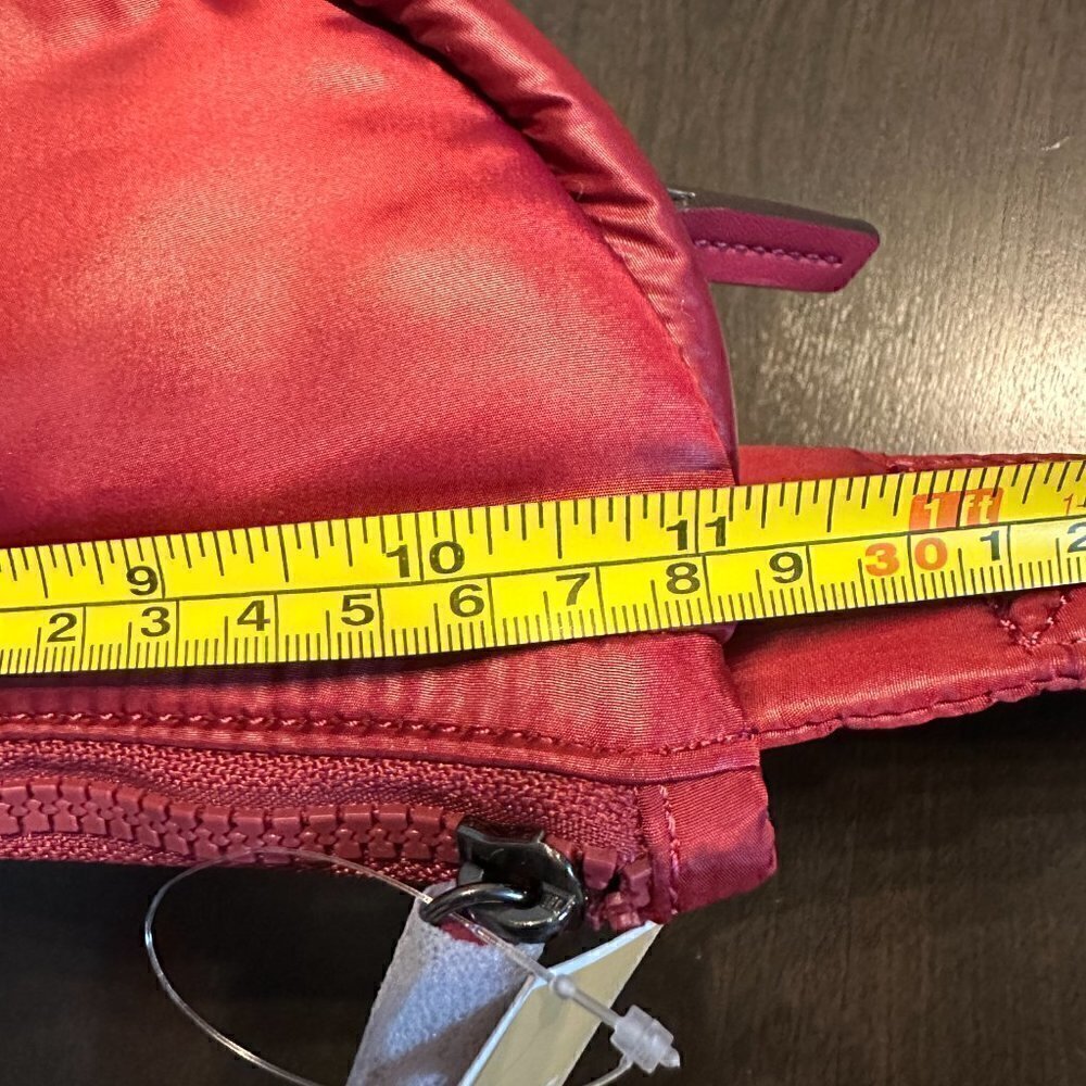 Host Pick 🌟 NWT - Michael Kors Rae MD Waistpack Xbody Berry - Fanny Pack - Picture 8 of 9